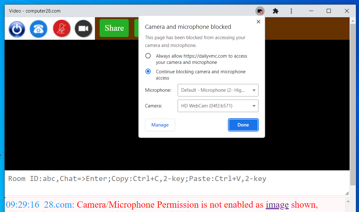 video-permission